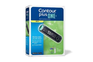 Contour Plus One Blood Glucose Monitoring System Glucometer