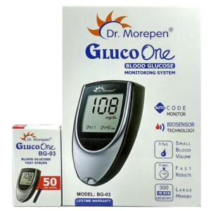 Dr. Morepen BG-03 Gluco One Glucometer Combo