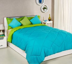 Solimo Microfiber Reversible Comforter Double